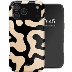 Selencia Vivid Rückabdeckung mit MagSafe Apple iPhone 18 Pro / 17 Pro - Art Wave Black
