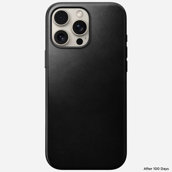 Nomad Modern Horween Leather Case für das iPhone 16 Pro Max - Black