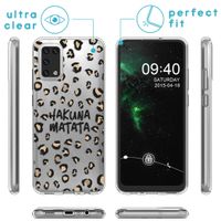 imoshion Design Hülle Samsung Galaxy A02s - Leopard - Braun / Schwarz