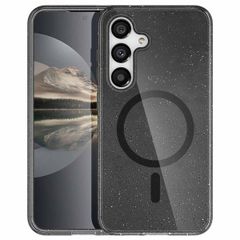 imoshion Sparkle Back Cover mit MagSafe Samsung Galaxy S24 - Glitter Schwarz