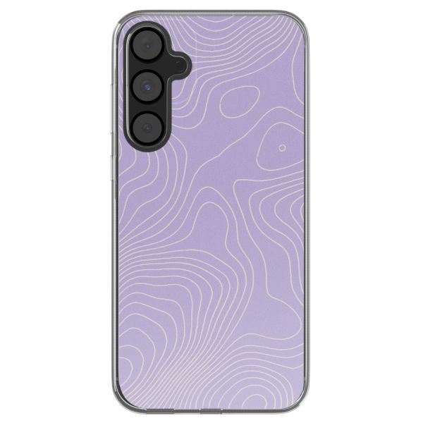 imoshion Design Hülle Samsung Galaxy A55 - topo_lilac