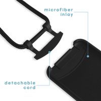 imoshion Color Backcover mit abtrennbarem Band Apple iPhone 12 (Pro) - Schwarz