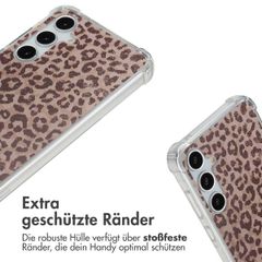 imoshion Design Hülle mit Band Samsung Galaxy A55 - Leopard Mood
