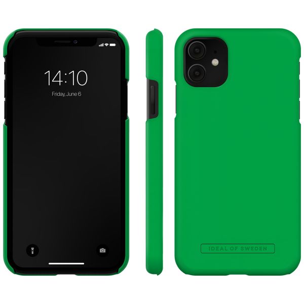 iDeal of Sweden Seamless Case Back Cover für das iPhone 11 - Emerald Buzz