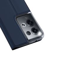 Dux Ducis Slim TPU Klapphülle für das Oppo Reno 8 Pro 5G - Dunkelblau