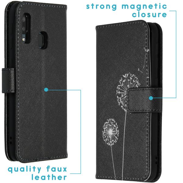 imoshion Design TPU Klapphülle Samsung Galaxy A20e - Dandelion
