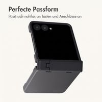 imoshion Color Backcover mit Ständer Samsung Galaxy Z Flip 8 - Schwarz
