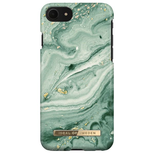 iDeal of Sweden Fashion Back Case für das iPhone SE (2022 / 2020) / 8 / 7 / 6(s) - Mint Swirl Marble