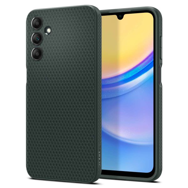 Spigen Liquid Air™ Case für das Samsung Galaxy A15 (5G/4G) - Abyss Green