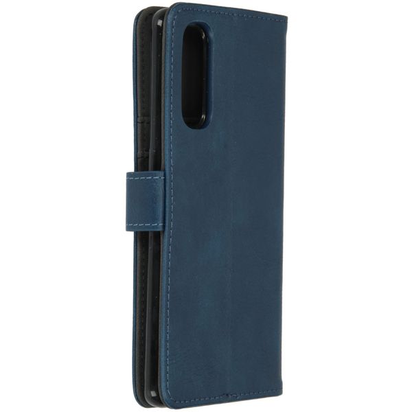 imoshion Luxuriöse Klapphülle Blau für Oppo Find X2