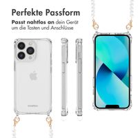 imoshion Backcover mit Handyketten Apple iPhone 13 Pro - Perlen