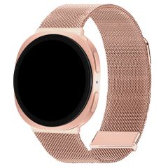 imoshion Mailändische Magnetarmband für Samsung Galaxy Watch 9 (40/44mm) / Watch 8 (40/44mm) / Classic (46mm) - Rose Gold