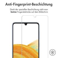 imoshion Bildschirmschutzfolie Gehärtetes Glas für das Samsung Galaxy A34 (5G)