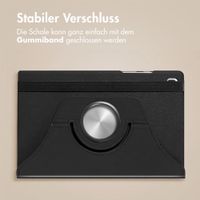 imoshion 360° drehbare Klapphülle Samsung Galaxy Tab S6 Lite (2020/2022/2024)  - Schwarz