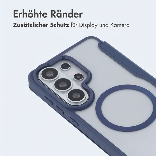 imoshion Transparente Bookcase mit MagSafe Samsung Galaxy S26 Ultra - Blau