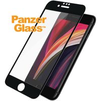 PanzerGlass Case Friendly Antibakterieller Screen Protector für das Apple iPhone SE (2022 / 2020) - Schwarz