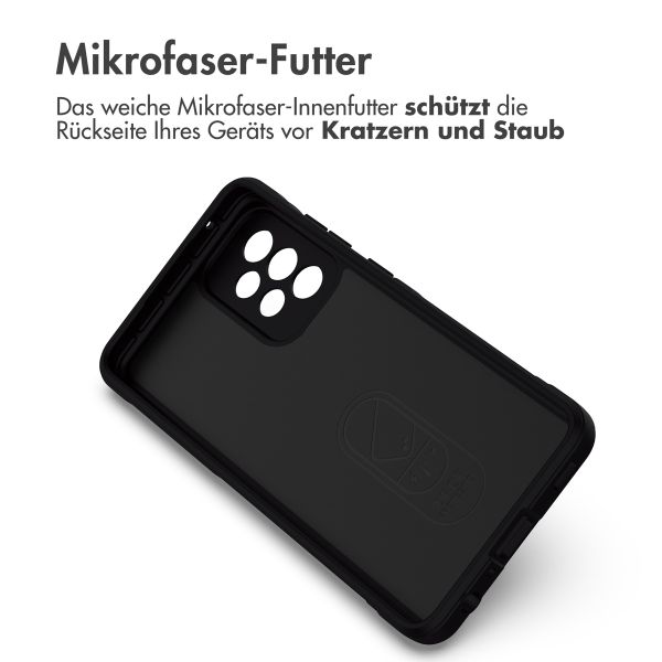 imoshion EasyGrip Backcover Samsung Galaxy A52(s) (5G/4G) - Schwarz