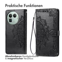 imoshion Mandala Klapphülle Realme GT 8 Pro - Schwarz