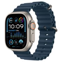 Apple Ocean Armband für die Apple Watch Series 1 bis 10 / SE / Ultra (2) (44/45/46/49 mm) - Blau