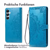 imoshion Mandala Klapphülle Samsung Galaxy A55 - Türkis