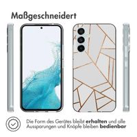 imoshion Design Hülle für das Samsung Galaxy A54 (5G) - White Graphic