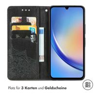 imoshion Mandala Klapphülle für das Samsung Galaxy A35 - Schwarz