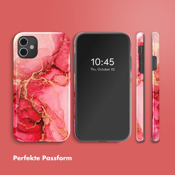 Selencia Vivid Tough Back Cover für das iPhone 11 - Rosy Marble