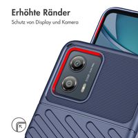 imoshion Thunder Backcover für das Motorola Moto G53 - Dunkelblau