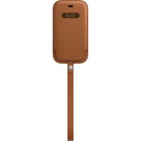 Apple Ledersleeve MagSafe für das Apple iPhone 12 (Pro) - Saddle Brown