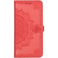 Mandala Klapphülle für das Samsung Galaxy A51 - Rot