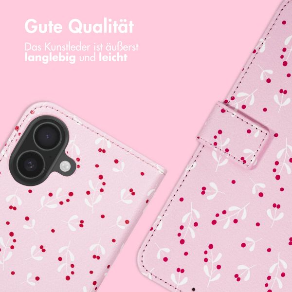imoshion Design Klapphülle Apple iPhone 17 - Blush Berries