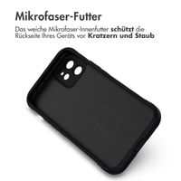 imoshion EasyGrip Back Cover für das iPhone 12 - Schwarz