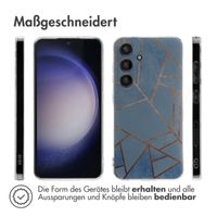 imoshion Design Hülle Samsung Galaxy S24 - Blue Graphic