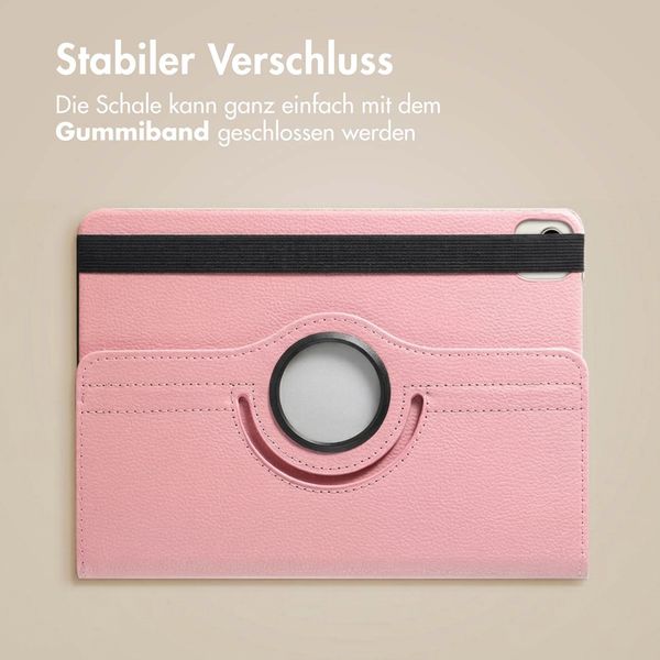 imoshion 360° drehbare Klapphülle Apple iPad Air 13 Zoll (2026) M4 / (2025) M3 / (2024) M2 - Rosa