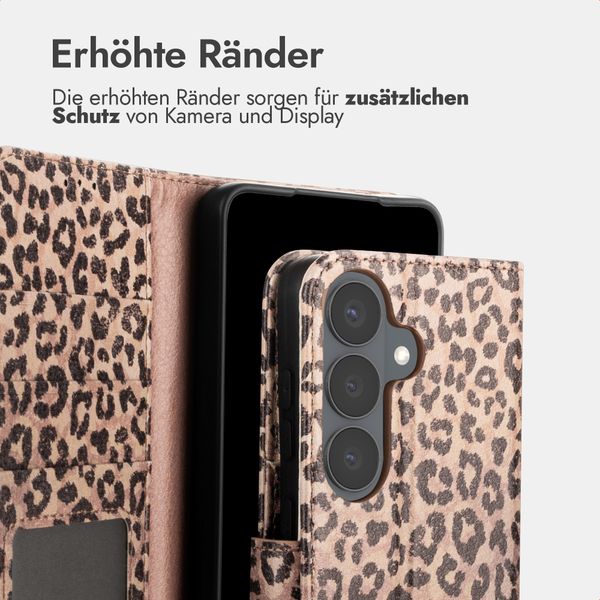 imoshion Design Klapphülle Samsung Galaxy S26 FE - Leopard Mood