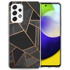imoshion Design Hülle Samsung Galaxy A53 - Black Graphic