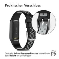 imoshion Silikonband Sport für das Fitbit Luxe - Schwarz/Grau