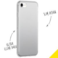 Accezz Clear TPU Backcover Apple iPhone SE (2022 / 2020) / 8 / 7 / 6(s) - Transparent