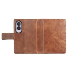 imoshion Luxuriöse Klapphülle Samsung Galaxy Z Fold 8 - Dunkelbraun