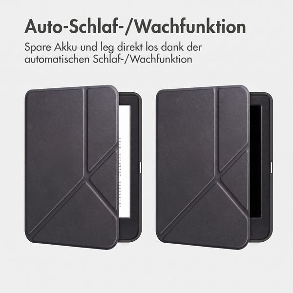 imoshion Klappbare Klapphülle Kobo Clara Colour / BW - Schwarz