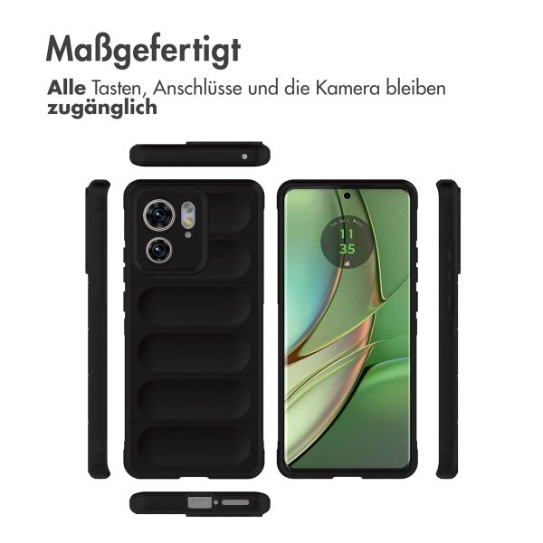 imoshion EasyGrip Backcover für das Motorola Edge 40 - Schwarz