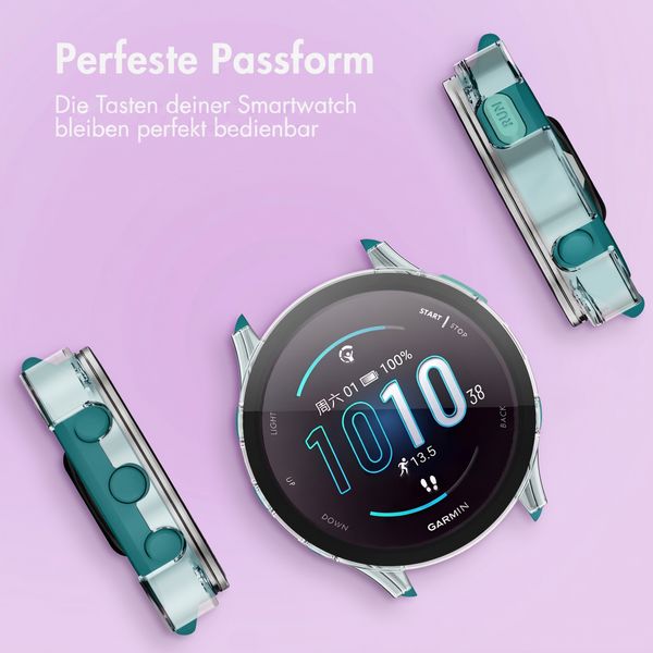 imoshion Full Cover Hard Case Garmin Forerunner 165 / 165 Music - Transparent
