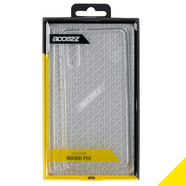 Accezz Clear TPU Backcover Huawei P20 - Transparent