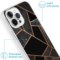 imoshion Design Hülle für das iPhone 13 Pro - Black Graphic