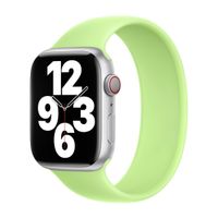 Apple Silikon Solo Loop für das  Apple Watch | 44/45/46/49 mm - Größe 3 - Sprout Green