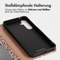 imoshion Design Klapphülle Samsung Galaxy A35 - Leopard Mood