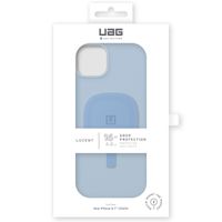 UAG Lucent 2.0 Backcover MagSafe für das iPhone 14 Plus - Cerulean