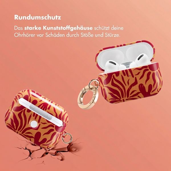 Selencia Vivid Case  Apple AirPods Pro 2 - Tropical Vibes Apricot