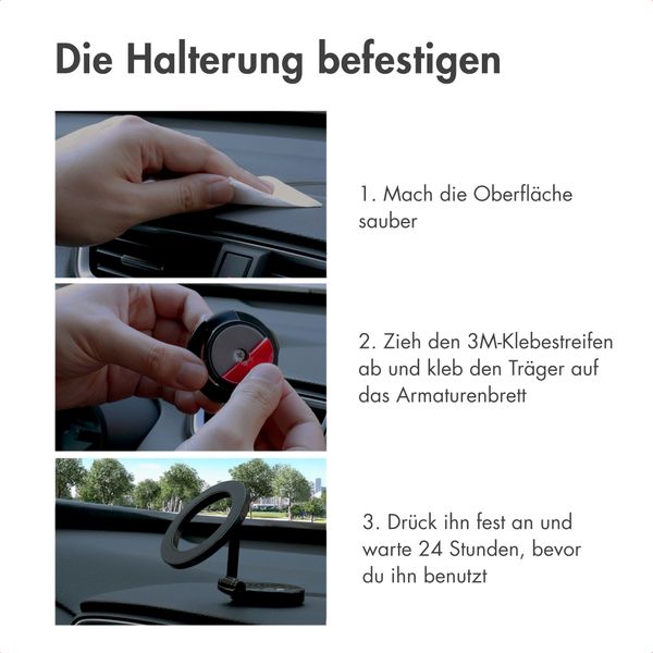 imoshion Handyhalterung für das Auto mit MagSafe - Armaturenbrett - Schwarz