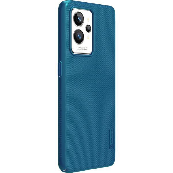 Nillkin Super Frosted Shield Case für das Realme GT 2 Pro - Blau